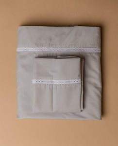 Lençóis envelope ALICE (com capa para edredon e entremeio)