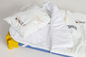 Saco cama ilustrado. UM SOL SEM COR